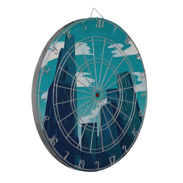 Cible De Fléchettes Gratte-ciel de Chicago (Devant gauche)