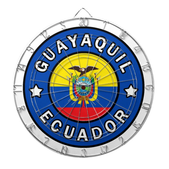 Cible De Fléchettes Guayaquil Equateur (Devant)