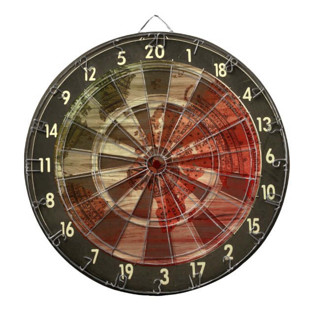 Cible De Fléchettes Guerre mondiale sanglante (Devant)