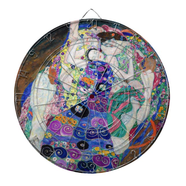 Cible De Fléchettes Gustav Klimt - La Vierge (Devant)