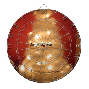 Cible De Fléchettes Hakuna Matata Merry Christmas white