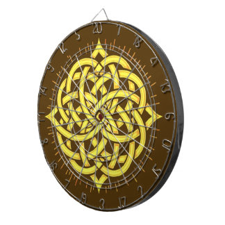 Cible De Fléchettes Harmonie Infinie : Art du Symbole Mandala Celtique
