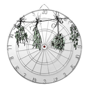 Cible De Fléchettes Herbes du jardin
