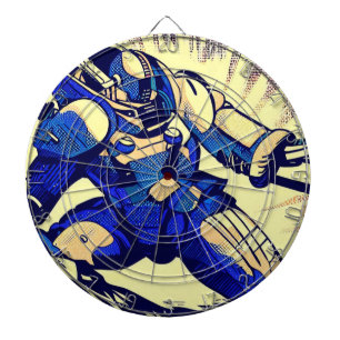 Cible De Fléchettes Héros de l'Anime SF - Coupe de bois (4)