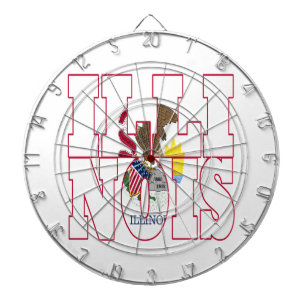 Cible De Fléchettes Illinois