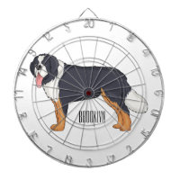 Illustration bernoise d'un chien de montagne
