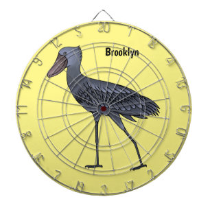 Cible De Fléchettes Illustration d'oiseau de cordonnier