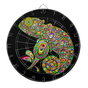Cible De Fléchettes Imaginaire psychédélique de Chameleon