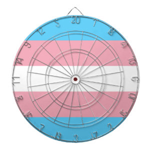 Cible De Fléchettes Indicateur de fierté transgenre