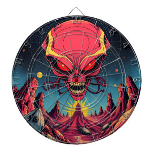 Cible De Fléchettes Invasion Alien