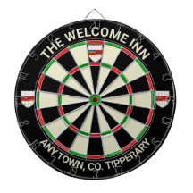 Irish County Tipperary Irlande Dartboard