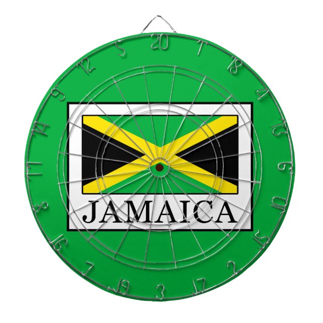 Cible De Fléchettes Jamaïque (Devant)