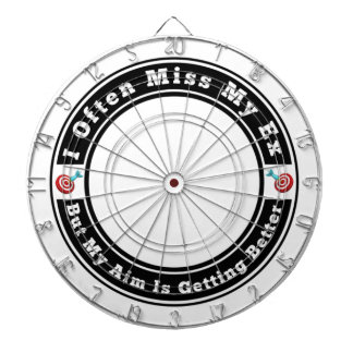 Cible De Fléchettes Je Me Manque Souvent Mon Ex