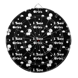 Cible De Fléchettes Je vois Orbes-tableau