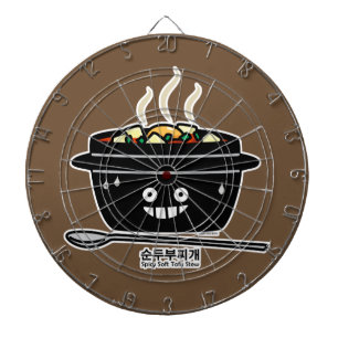 Cible De Fléchettes Jjigae doux épicés coréens de Sundubu de soupe à