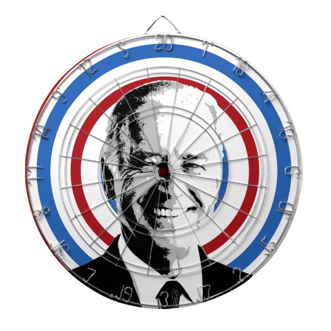 Cible de flechettes Joe Biden (Devant)
