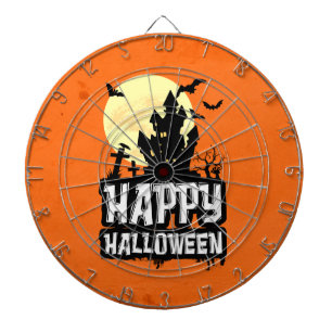 Cible De Fléchettes Joyeux Halloween