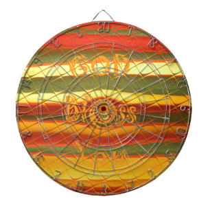 Cible De Fléchettes Joyeux Noël Dieu Béni Vous Couleurs Design