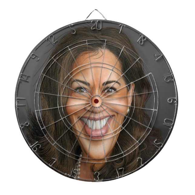 Cible De Fléchettes Kamala Harris (Devant)