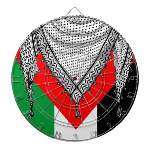 Cible De Fléchettes Keffiyeh Écharpe palestinienne tissu traditionnel