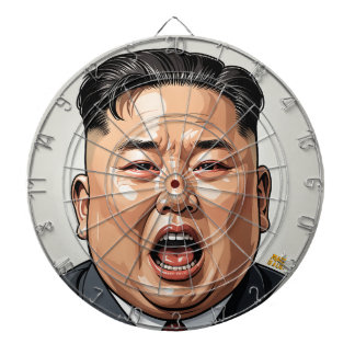 Cible De Fléchettes Kim Jong-Il Dartboard – Take Aim,Make Your Point