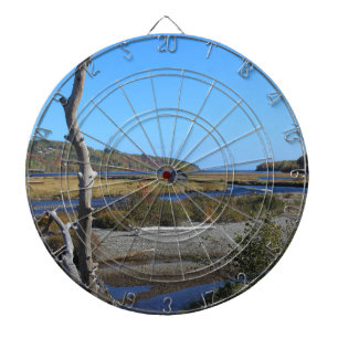 Cible De Fléchettes La hutte dans la crique d'oie