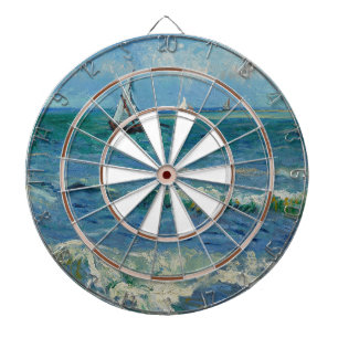 Cible De Fléchettes La mer aux Saintes Maries de la Mer Van Gogh