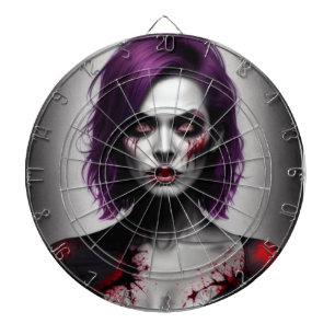 Cible De Fléchettes Lady zombie fléchettes