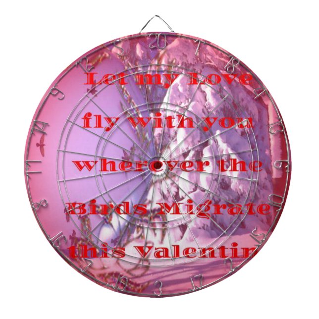 Cible De Fléchettes Laissez-moi voler avec vous à valentine.png (Devant)