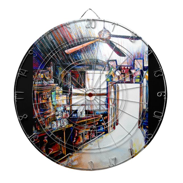 Cible De Fléchettes L'amour n'est pas un mur, c'est un pont (Devant)