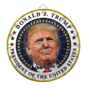 Cible De Fléchettes L'anti-président Donald Trump