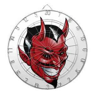 Cible De Fléchettes Le diable
