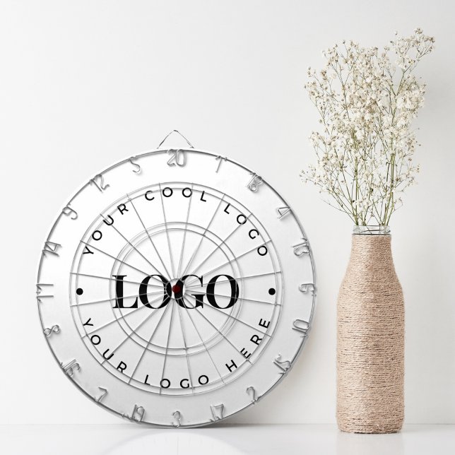 Cible De Fléchettes Logo d'affaires circulaire personnalisé minimalist (Créateur téléchargé)