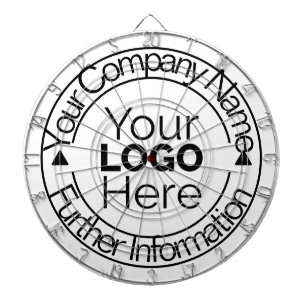 Cible De Fléchettes Logo d'entreprise personnalisé