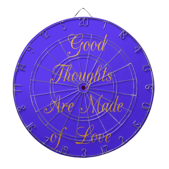 Cible De Fléchettes Love Create Your Own Good Thoughts (Devant)