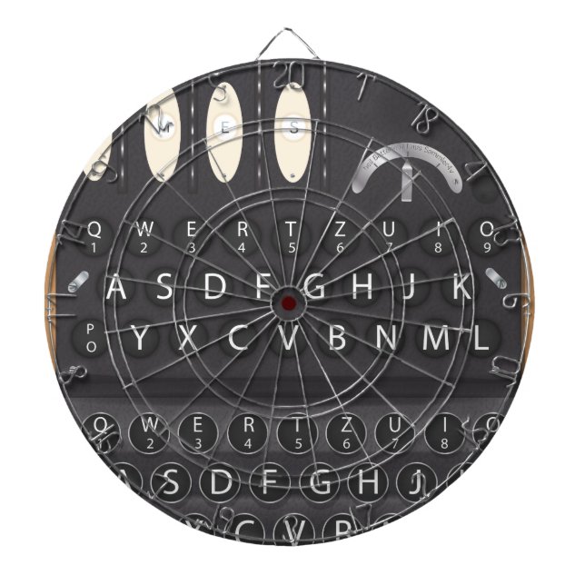 Cible De Fléchettes Machine Enigma (Devant)