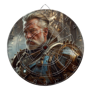 Cible De Fléchettes Majestic Regal Steampunk King Darboard