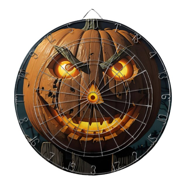 Cible De Fléchettes Mal Jack O'Lantern (Devant)