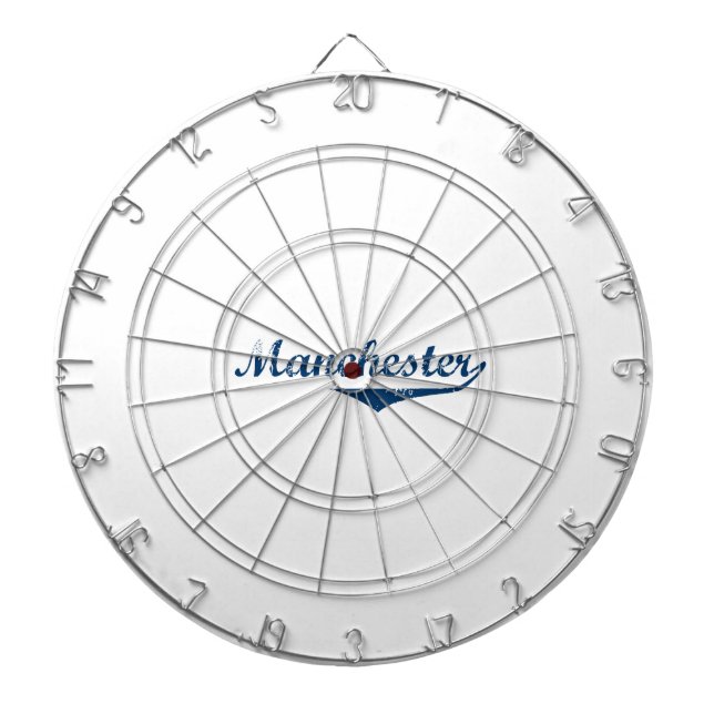 Cible De Fléchettes Manchester (Devant)