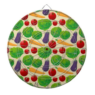Cible De Fléchettes Mangez vos légumes