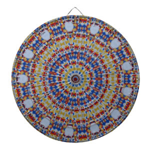 Cible De Fléchettes Manla yellow blue