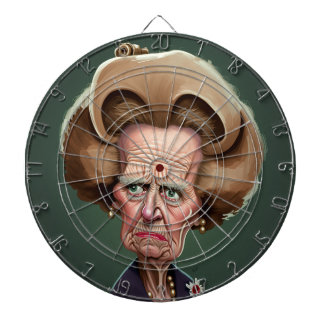 Cible De Fléchettes Margaret Thatcher Dartboard 2
