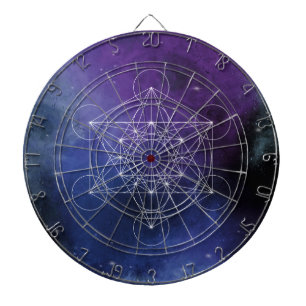 Cible De Fléchettes Métatron, chakra, zen, géométrie sacrée, géométrie