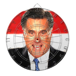 Cible De Fléchettes Mitt Romney