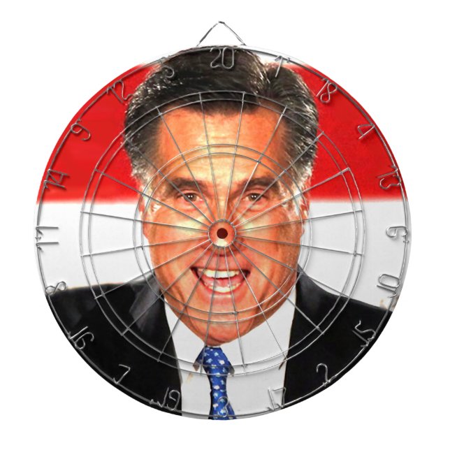 Cible De Fléchettes Mitt Romney (Devant)