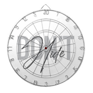 Cible De Fléchettes Moderne, simple, cool, design urbain Ne vous cache