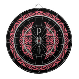 Cible De Fléchettes Monogramme unique