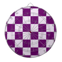 Motif Checkered pourpre