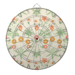 Cible De Fléchettes Motif Daisy (par William Morris)