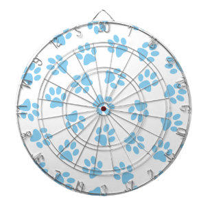 Cible De Fléchettes Motif De Pâtes, Poches De Chien, Bébé Pâtes Bleues